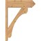 Ekena Millwork Legacy Arts & Crafts Smooth Outlooker, Western Red Cedar, 7 1/2"W x 24"D x 32"H OUT08X24X32LEC03SWR - alternate 2